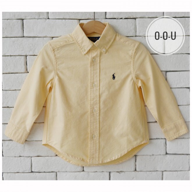 POLO RALPH LAUREN KIDS COTTON OXFORD  SHIRT