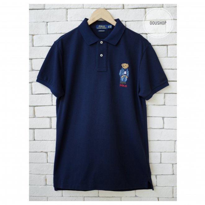 POLO RALPH LAUREN CUSTOM SLIM FIT BEAR POLO