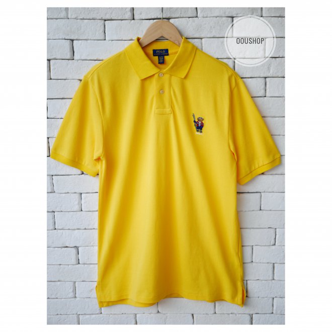POLO RALPH LAUREN POLO BEAR BOYS COTTON MESH POLO