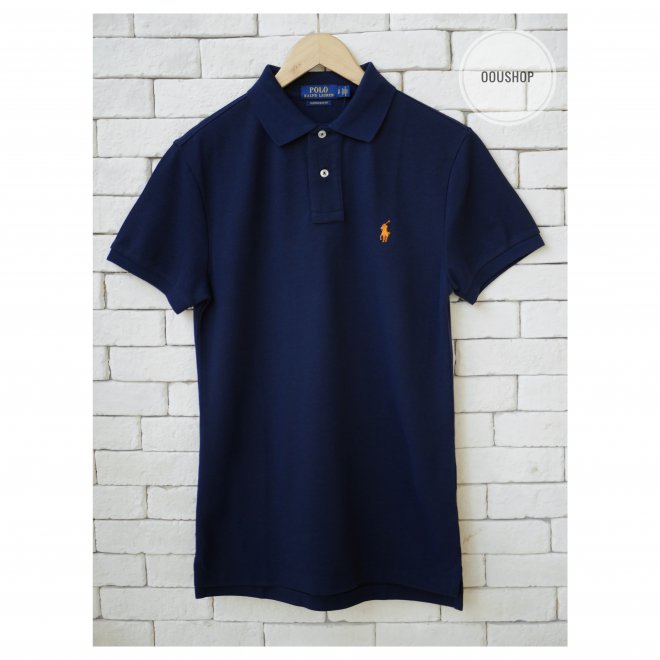 POLO RALPH LAUREN CUSTOM SLIM FIT MESH POLO