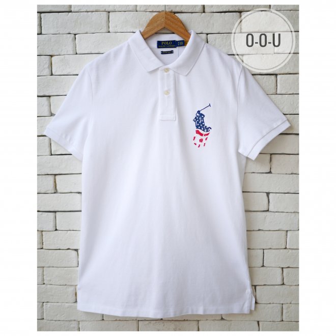 POLO RALPH LAUREN CUSTOM SLIM FIT BIG PONY POLO SHIRT