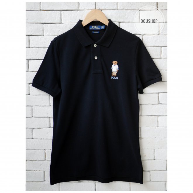 POLO RALPH LAUREN CUSTOM FIT BEAR POLO SHIRT