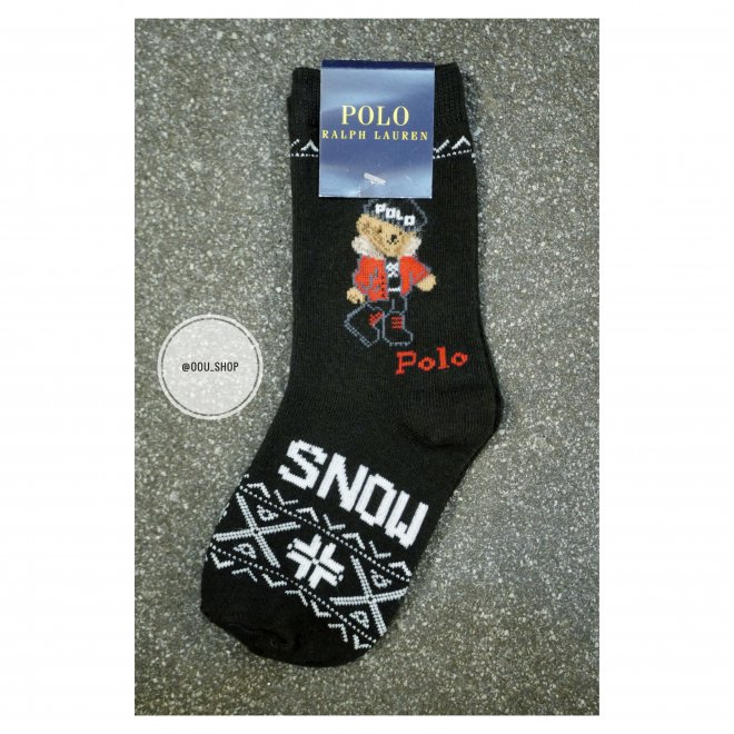 POLO RALPH LAUREN WINTER ANKLE GIRLS SOCK