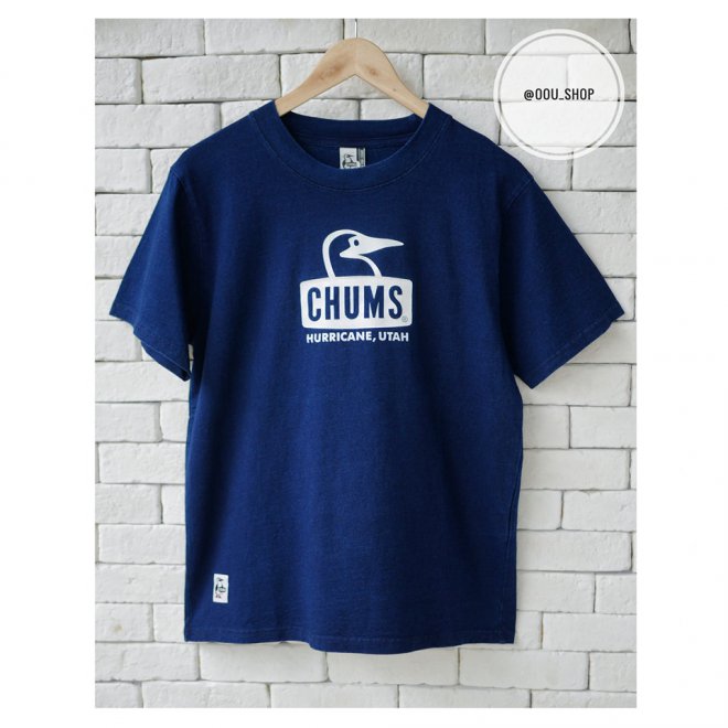 CHUMS INDIGO SHORT SLEEVE T-SHIRT