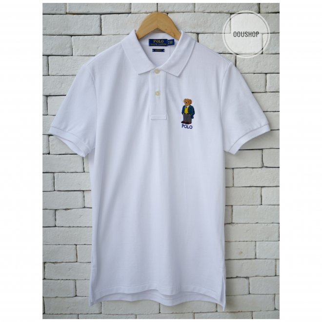POLO RALPH LAUREN CUSTOM FIT BEAR POLO SHIRT