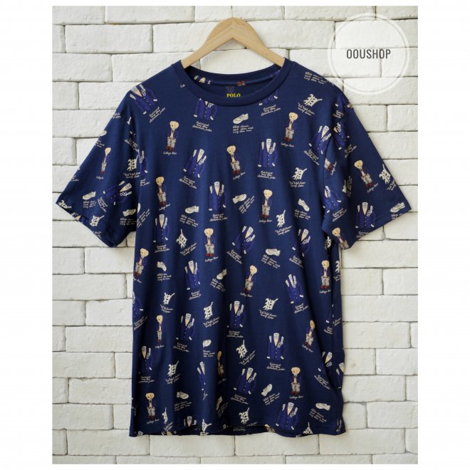 POLO RALPH LAUREN POLO BEAR BOYS COTTON JERSEY TEE