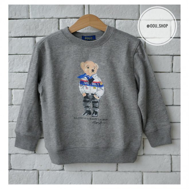 POLO RALPH LAUREN BEAR RACING KIDS SWEATSHIRTS