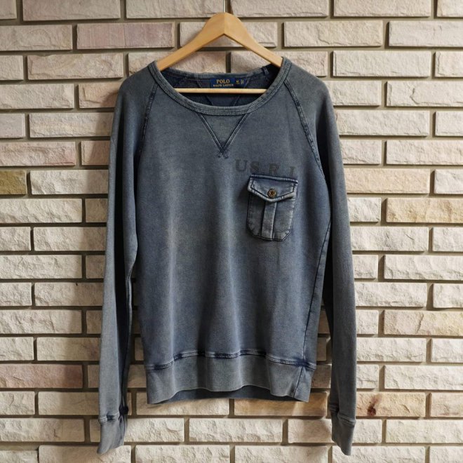 POLO RALPH LAUREN COTTON CREWNECK SWEATER