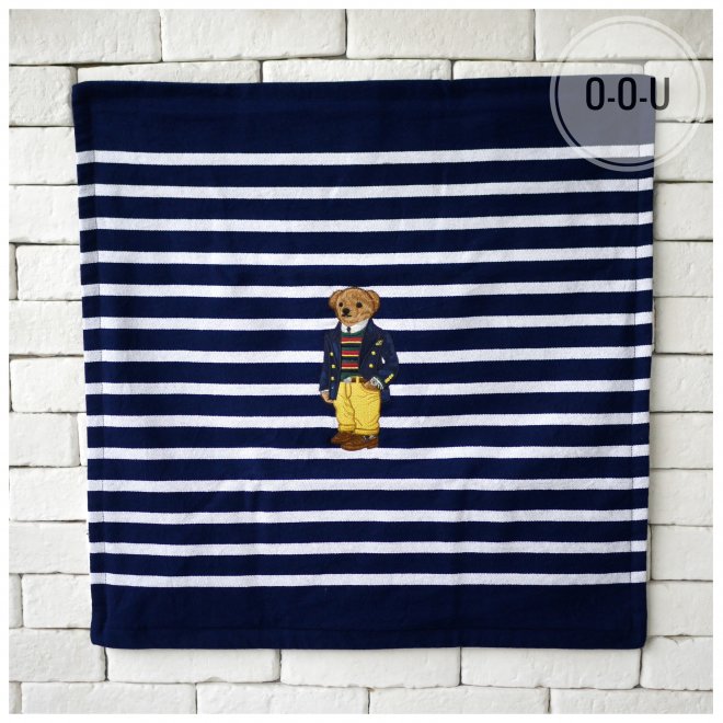 POLO RALPH LAUREN POLO BEAR THROW PILLOW