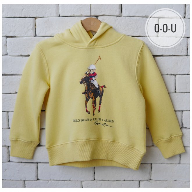 POLO RALPH LAUREN POLO BEAR & BIG PONY KIDS FLEECE HOODIE