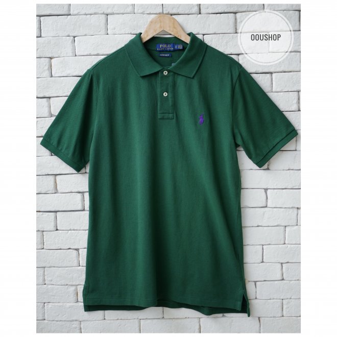 POLO RALPH LAUREN CUSTOM SLIM FIT POLO SHIRT