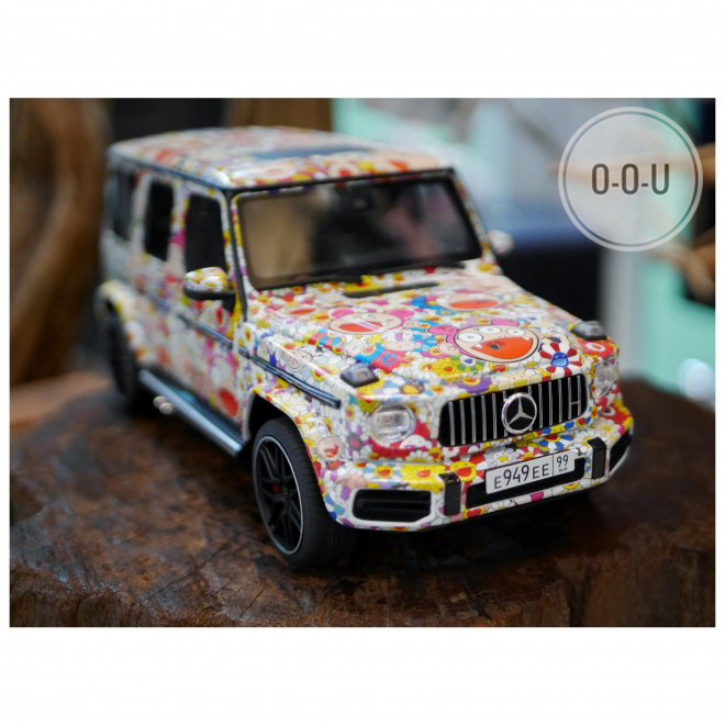 1/18 GT SPIRIT MERCEDES-BENZ G-CLASS G63 AMG KAIKAI KIKI TAKASHI MURAKAMI CARTOON