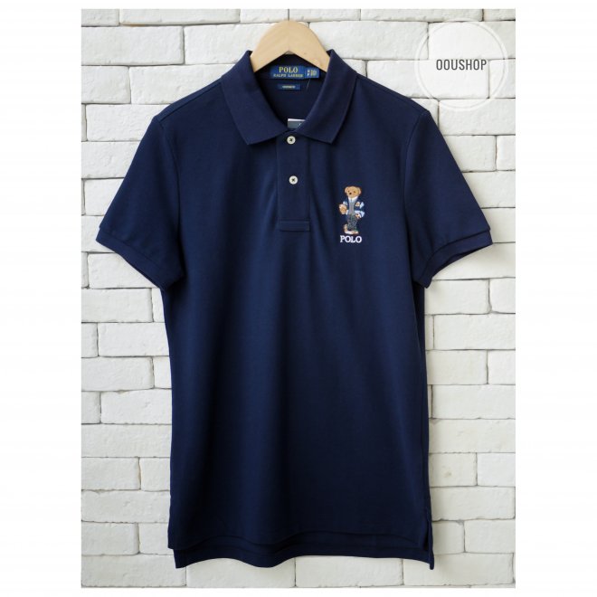 POLO RALPH LAUREN CUSTOM FIT BEAR POLO SHIRT