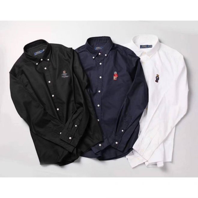 POLO RALPH LAUREN LONG-SLEEVE POLO BEAR SHIRT
