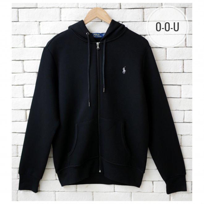 POLO RALPH LAUREN DOUBLE KNIT FULL ZIP HOODIE