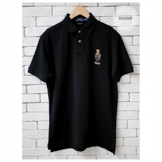 POLO RALPH LAUREN CUSTOM SILM FIT POLO BEAR POLO SHIRT