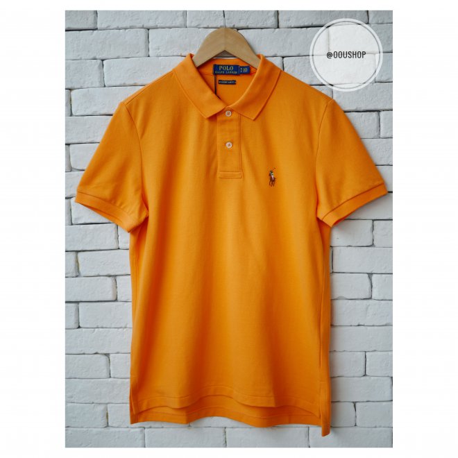 POLO RALPH LAUREN CUSTOM SLIM FIT POLO SHIRT