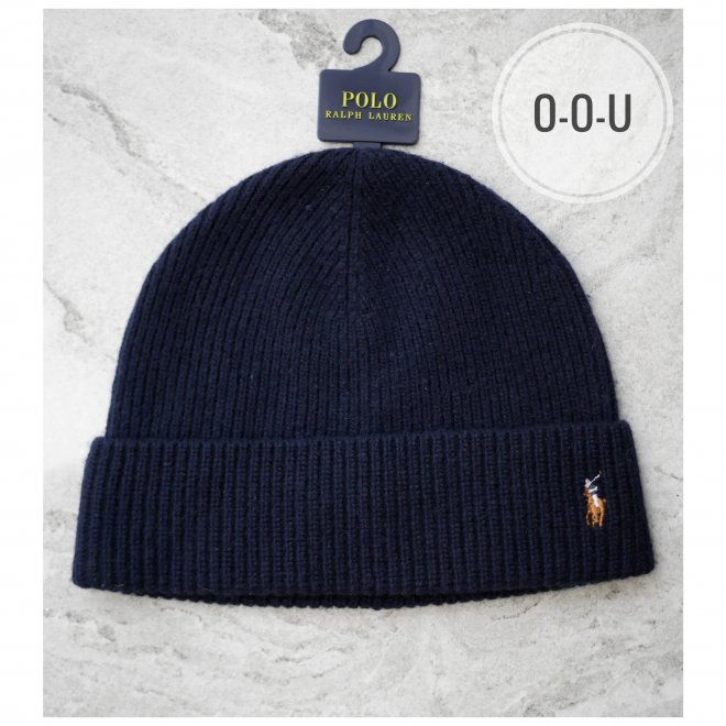 POLO RALPH LAUREN SIGNATURE PONY WOOL-BLEND BEANIE