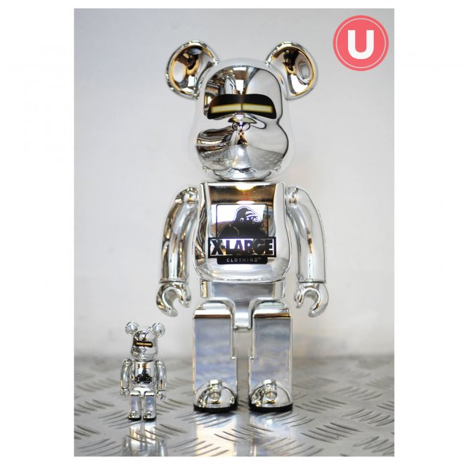 Bearbrick Medicom 2018 Hajime Sorayama x XLarge 100% & 400% SET