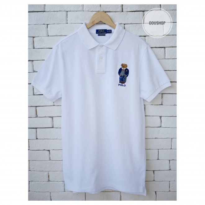 POLO RALPH LAUREN CUSTOM SLIM FIT BEAR POLO