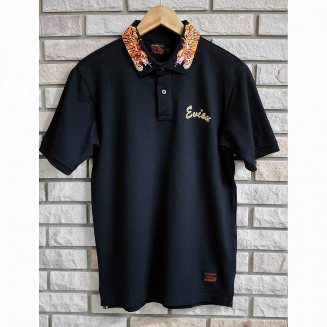EVISU Nue Embroidered Polo Shirt