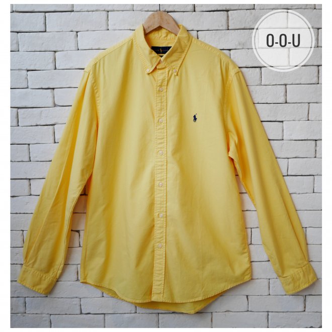 POLO RALPH LAUREN CUSTOM FIT GARMENT-DYED OXFORD SHIRT