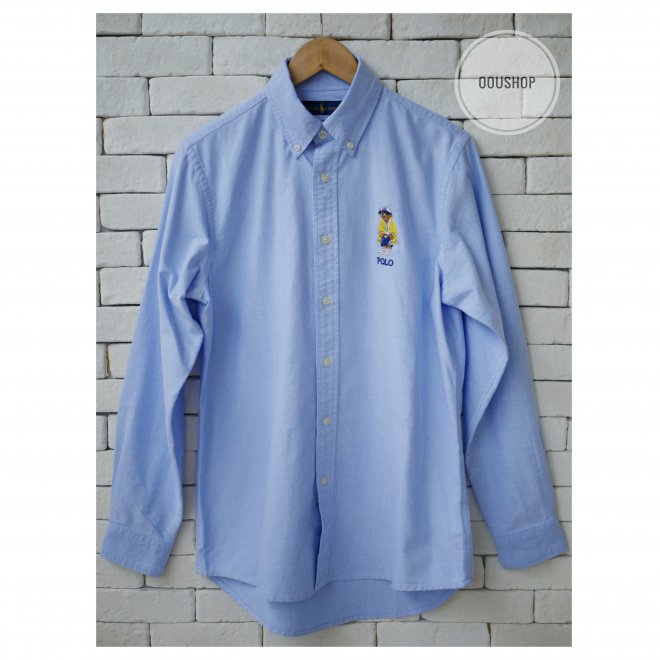 POLO RALPH LAUREN CUSTOM SLIM FIT CP-93 BEAR SHIRT
