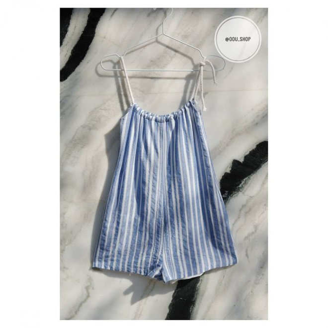 CORD LINEN SHORT JUMPSUIT