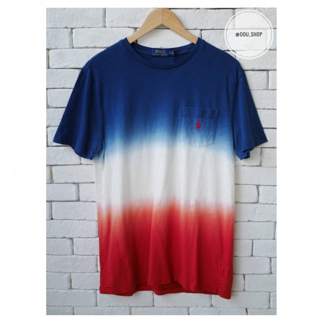 POLO RALPH LAUREN DIP DYED T-SHIRT