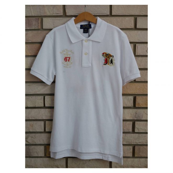 POLO RALPH LAUREN KIDS COTTON MESH POLO SHIRT