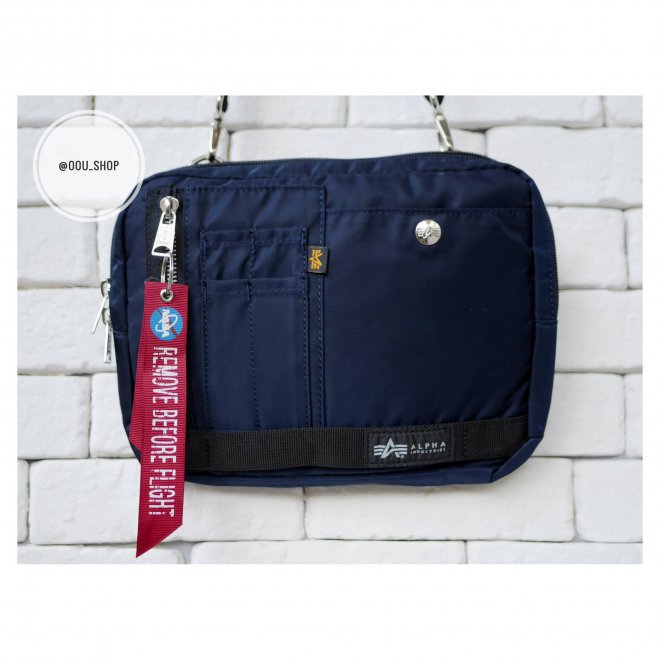 ALPHA INDUSTRIES SINGLE SHOULDER BAG