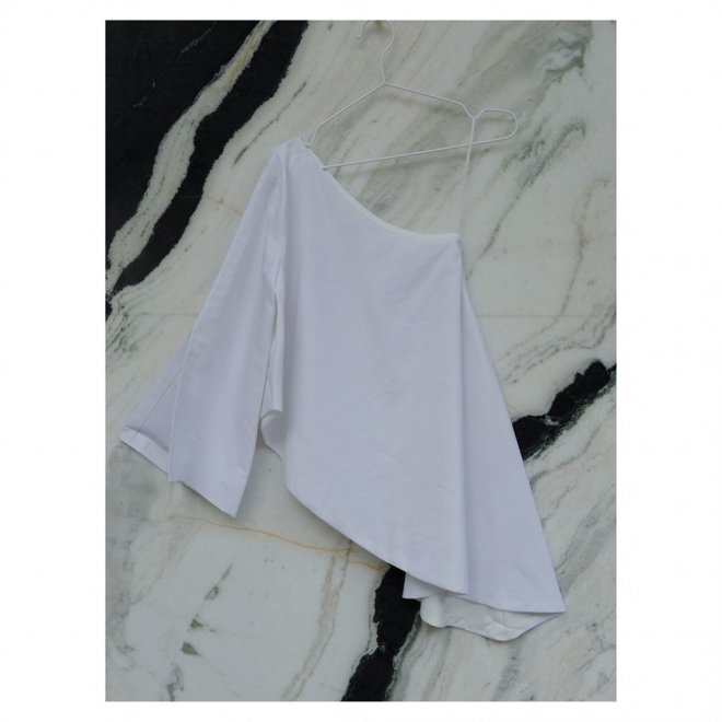 One-Shoulder Tops Long Sleeve