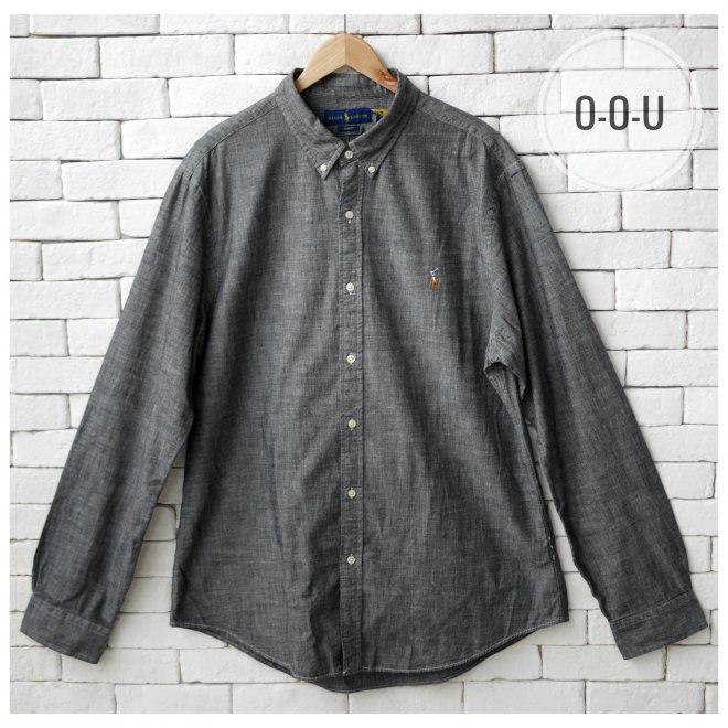 POLO RALPH LAUREN SLIM FIT CHAMBRAY SHIRT