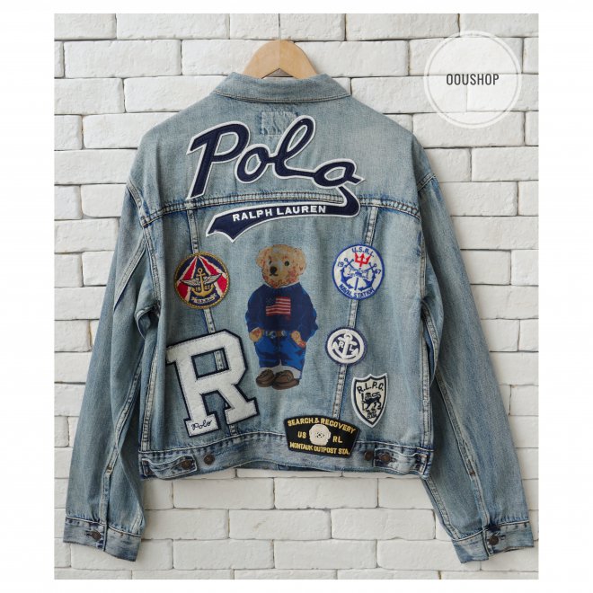 POLO RALPH LAUREN POLO BEAR TRUCKER JACKET