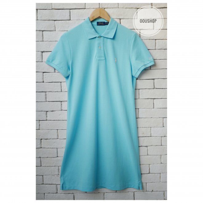 POLO RALPH LAUREN COTTON POLO DRESS