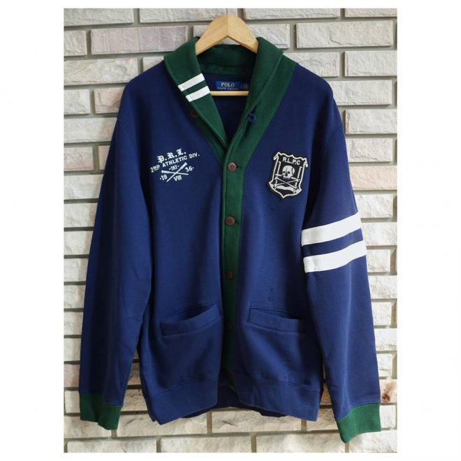 RALPH LAUREN UNISEX CUSTOM CARDIGAN