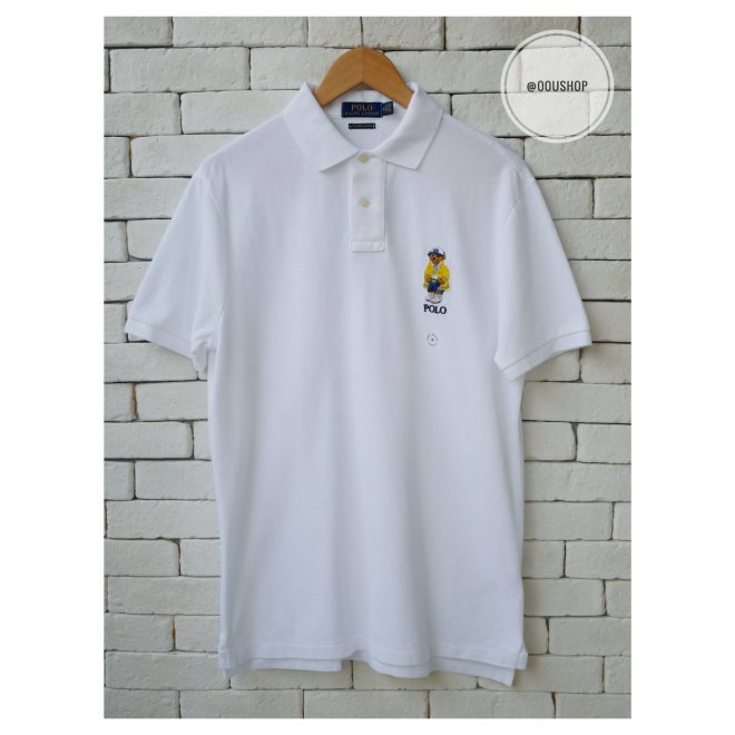 POLO RALPH LAUREN CUSTOM SLIM FIT BEAR POLO