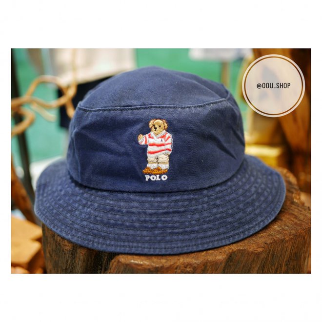 POLO RALPH LAUREN POLO BEAR BUCKET HAT
