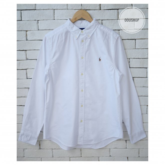 POLO RALPH LAUREN BOYS COTTON OXFORD SHIRT