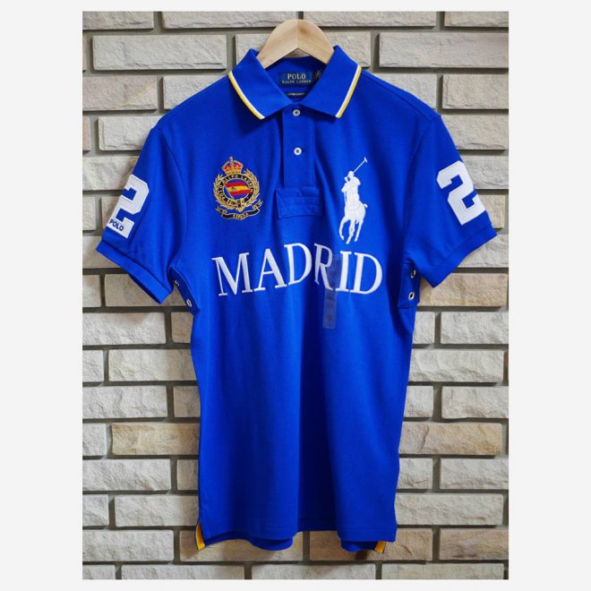 POLO RALPH LAUREN CUSTOM SLIM FIT RUGBY POLO