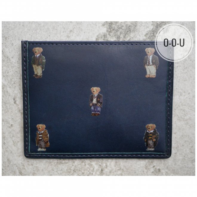 POLO RALPH LAUREN POLO BEAR LEATHER CARD CASE