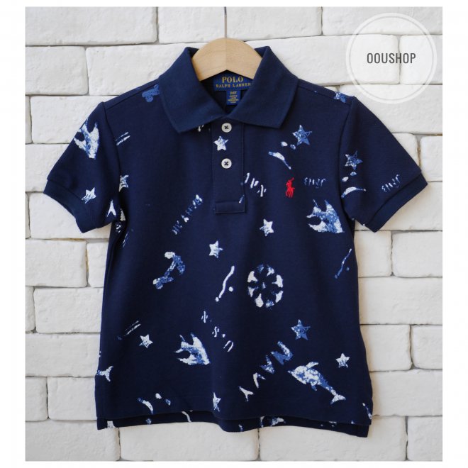 POLO RALPH LAUREN KIDS COTTON MESH POLO SHIRT