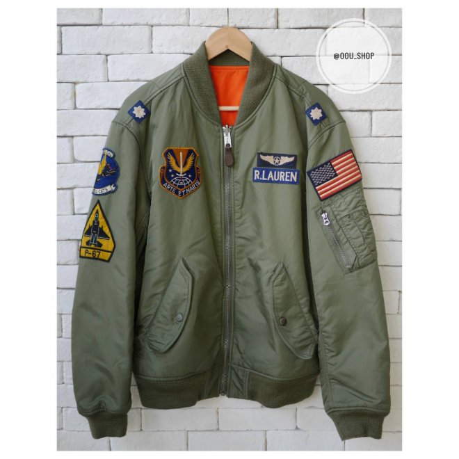 POLO RALPH LAUREN TWILL BOMBER JACKET