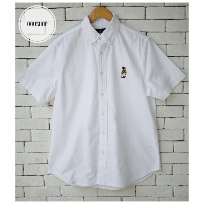 POLO RALPH LAUREN POLO BEAR OXFORD SHORT-SLEEVE SHIRT
