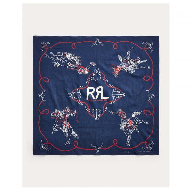 RRL REDEO COTTON BANDANNA