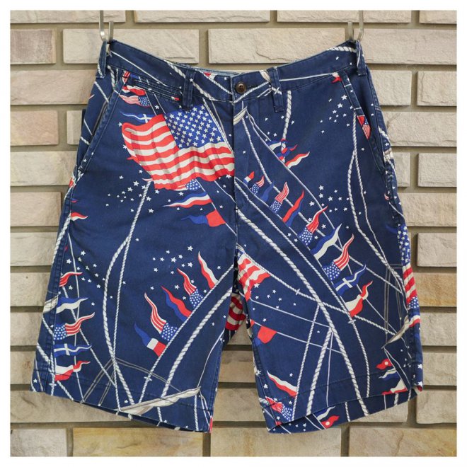 POLO RALPH LAUREN RELEXED FIT FLAG CARGO SHORT