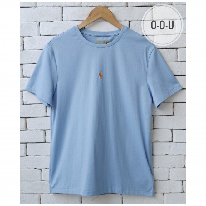 POLO RALPH LAUREN CUSTOM FIT JERSEY CREWNECK T-SHIRT
