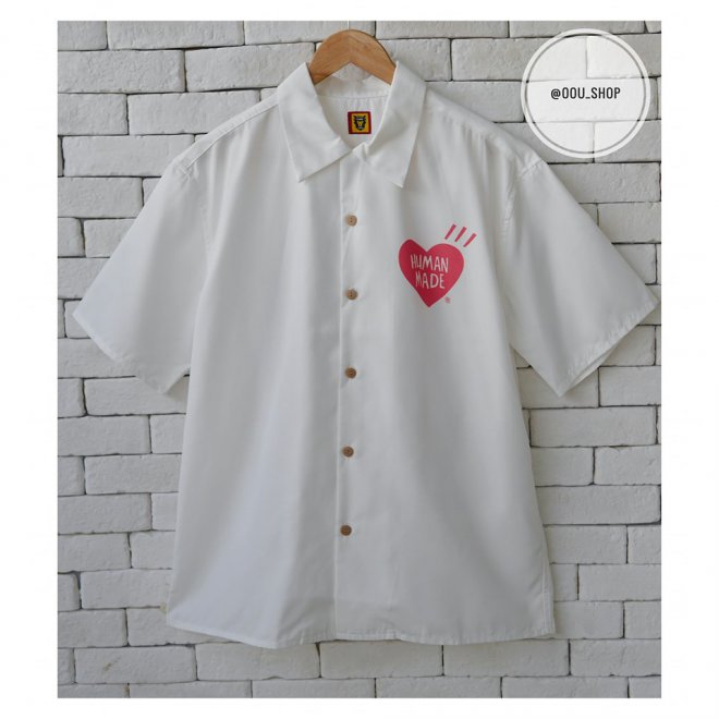 HUMAN MADE YOKOSUKA CAMP-COLLAR PRINTED TWILL SHIRT