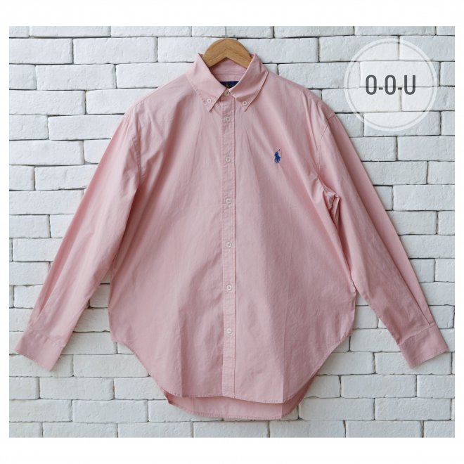 POLO RALPH LAUREN WOMEN OVERSIZE FIT COTTON TWILL SHIRT