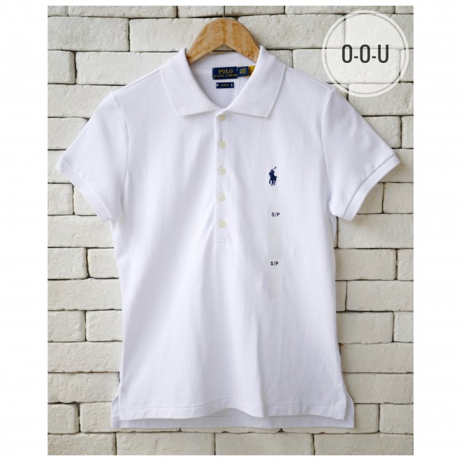 POLO RALPH LAUREN WOMEN SLIM FIT STRETCH POLO SHIRT
